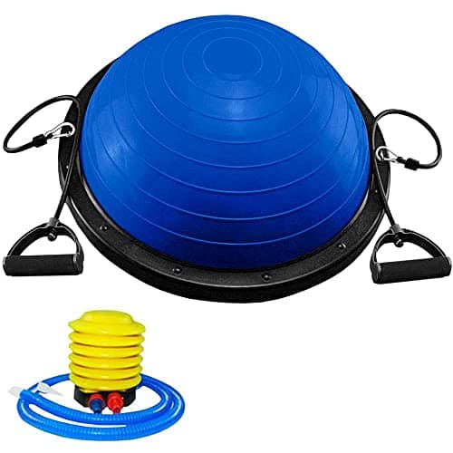 Ocio Dual Bos Up Balance Trainer Fitball Gym Ball Balance Ball para entrenar Pilates Media bola 60cm con