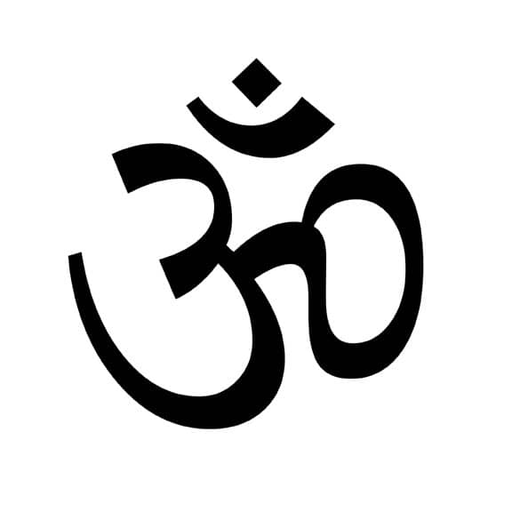 símbolo de yoga ohm
